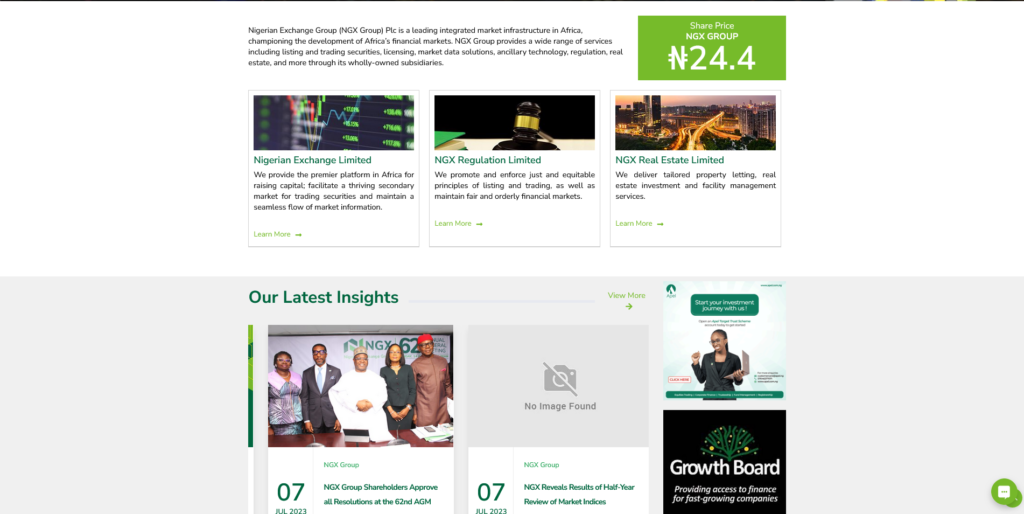 Elevating Nigerian Exchange Group's Online Identity 4 Victor Sylva