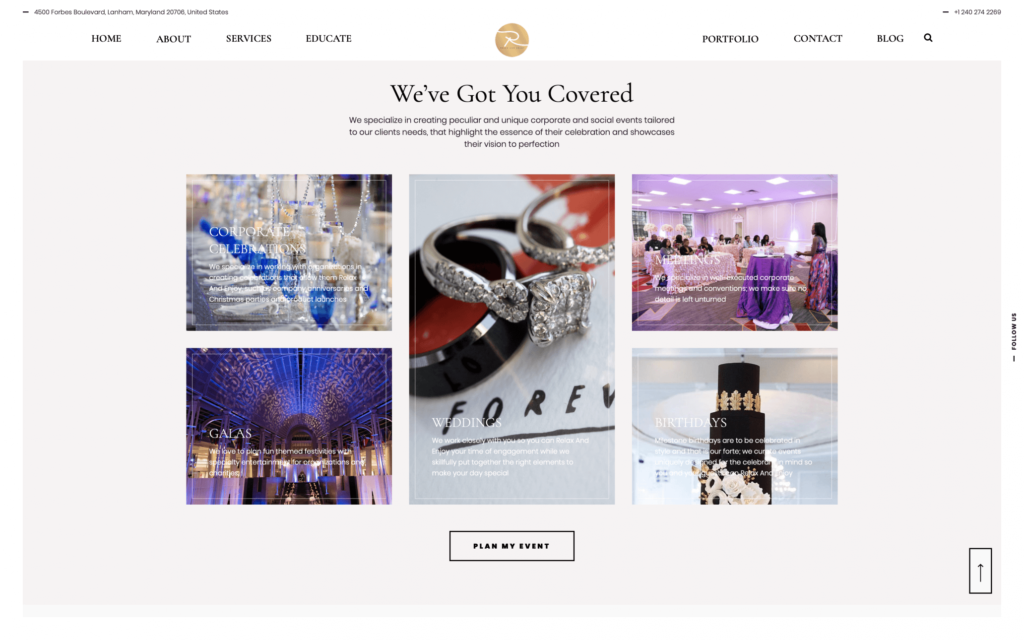 Wedding Planner Website Transformation 3 Victor Sylva